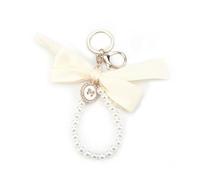 Tranbath Creative Butterfly Pearl Keychain Gift for Women, Friend Birthday, Thank You, Travel, Friendship, Inspirational, Retirement and Teacher Gifts Ideas for Girlfriend