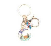 Tranbath Personalised Creative Keychain, Unique House Keyring for Women, Gifts for Mum, Sister, Friend and Couples, Ideal for Birthdays, Weddings and Travel, inspirational gifts for women