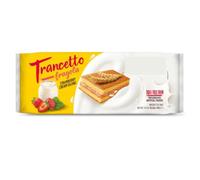 Trancetto Strawberry and Yoghurt Filled Sponge Cakes, 28g, Pack of 10, Individually Wrapped, Kosher-D Certified