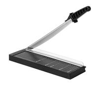Trancheuse Papier Paper Trimmer, Paper Cutter Guillotine, Cutter for Cardstock, 12In Cut Length, Plastic Base Cutting Board for Home, Office, School, Apply to A4-B7