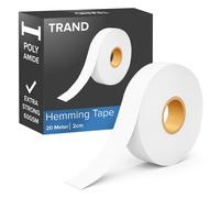 TRAND Hemming Tape 20 Metres I Wonder Web Iron On Extra Strong Hemming Tape For Trousers Curtains Clothes Strong Adhesive Iron On Hem Tape wond