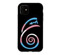Trangender Flag Reiki Dai Ko Myo Symbol Spiritual Chakra Case for iPhone 11