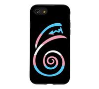 Trangender Flag Reiki Dai Ko Myo Symbol Spiritual Chakra Case for iPhone SE (2020) / 7/8