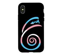 Trangender Flag Reiki Dai Ko Myo Symbol Spiritual Chakra Case for iPhone X/XS