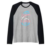 Trangender Flag Reiki Dai Ko Myo Symbol Spiritual Chakra Raglan Baseball Tee
