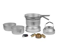 New TRANGIA Aluminium 25-2 Cooker & Kettle Camping Cooking Equipment Silver One Size