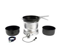 Trangia 25 Series, Aluminum Camping Kitchen Set, Alcohol Stove Included, Silver