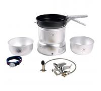 Trangia - 27-3 Sturmkocher mit Primus Gasbrenner - Gas stove grey/white