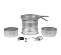 Trangia compact portable lightweight stove set stainless steel nylon strap