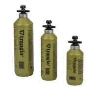 Trangia Fuel Bottle with Safety Valve - 3 Sizes 0.3L, 0.5L or 1 Litre - OLIVE