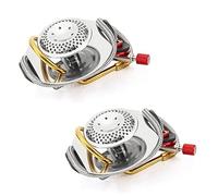 Trangia Gas Burner, 2Pcs Genuine Camping Stove Go System Adapt Gas Conversion for Trangia Stove Gs2000 Ce Approved Outdoor Camping