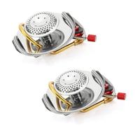 Trangia Gas Burner, 2Pcs Genuine Camping Stove Go System Adapt Gas Conversion for Trangia Stove Gs2000 Ce Approved Outdoor Camping