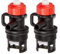 Trangia Safety Valve Fuel Bottle fits 1.0L 0.5L 0.3L Liquid Fuel Bottles, Safe to Pour without Removing Cap (Pack of 2)