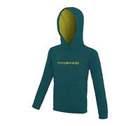 Trangoworld Kura Sweatshirt, Unisex Children, Green/Green, 04