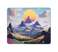 Tranquil Clouds Mouse Pad - Non-Slip Rubber Base Extended Gaming Desk Mat, Full-Area Print Personalized Keyboard Mat for PC Laptop Office Home
