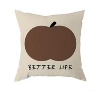 Tranquil Color Scheme Pillowcase with Abstract Patterns for a Harmonious Home Setting (A)