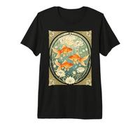 Tranquil Dance of The Nowruz Goldfish Premium T-Shirt