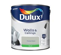 Tranquil Dawn Walls & Ceilings Silk Emulsion Paint 2.5 L - Smooth Washable Silk Finish, Quick Dry, Low-VOC, Easy Application for Interior Walls & Ceilings