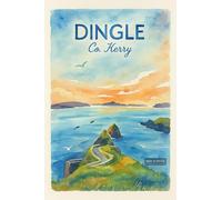 Tranquil Dingle Bay Landscape - A4 Travel City Poster Wall Art Home Decor Art Print Featuring Iconic Landmarks and Global Destinations for Interiors Inspired by Culture and Exploration