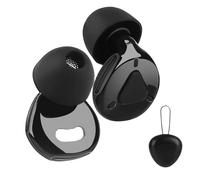 Tranquil Noise Filtered Earplugs - Up to 42 dB Noise Reduction, Reusable Silicone Plugs with Advanced Filters, 4 Sizes for Custom Fit, Cord & Case - Perfect for Concerts, Sleep, Travel, Work