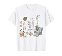 Tranquil Reading Nook Dreams Cozy Mindful Moments T-Shirt