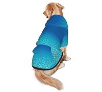 Tranquil Underwater Scenery Print Dog Hoodie For Medium To Large Dogs, Warm, Soft, Breathable Sweatshirt, Easy To Wear Jumper For Winter And Fall, Pet Coat Pullover