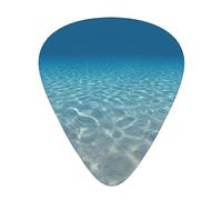 Tranquil Water 12-Pack Guitar Picks Set â€“ Unique Single-Sided Printed Picks With Abs Material For Acoustic, Electric Guitars & Ukuleles