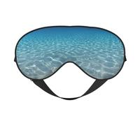 Tranquil Water Breathable Adjustable Eye Mask Effective Shading Blindfold for Sleeping with Elastic Strap