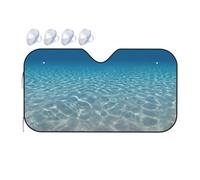 Tranquil Water Printing Upgrade Car Windshield Sun Shade Protect Car From Sun Rays Heat Damage,Vehicle Accessories