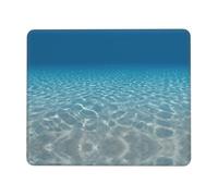 Tranquil Water Thick Mouse Pad Desk Mat, Precise Stitch Lock Edge Non-Slip Design for Pc Console Work Study