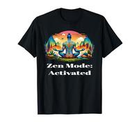 Tranquil Yoga Meditation Design - Activate Your Zen T-Shirt