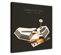Tranquility Base Hotel & Casino Album Poster Cover Canvas Poster Bedroom Decor Sports Landscape Office Room Decor Gift Frame-style-1 12x12inch(30x30cm)
