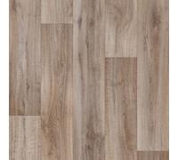 Tranquility Brown 2.5mm Vinyl Flooring Wood Effect Plank For Domestic & Light Office Use-3M(9'9") X 3M(9'9")-9M²