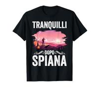 Tranquilli After Spiana Mountain Ironic Trekking T-Shirt