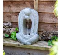 Tranquillity Water Features 3 Tier Rust Fountain Water Feature - Mains