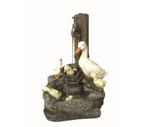 Tranquillity Water Features Duck Family At Tap Water Feature - Mains