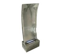Tranquillity Water Features Peking Stainless Steel Concave Water Feature - Mains