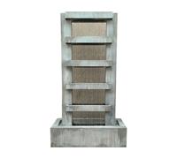 Tranquillity Water Features Savona Zinc Metal Rain Effect Water Feature - Mains