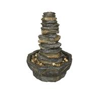 Aqua Creations Stacked Slate Monolith Rock Effect Mains Power Water Feature