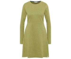 Tranquillo - Women's Gestricktes Swing-Kleid im Retro-Look - Dress size S, olive