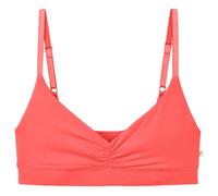 Tranquillo - Women's Tencel Gathered Bralette - Everyday base layer size L, red