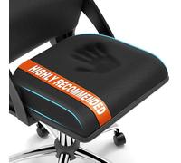 TranquilRelax Large Seat Cushion, Soft Foam Cushion for Long Sitting Hours on Office Chair, Home & Car, Non-Slip Chair Pad for Relieving Back & Sciatica & Hip & Coccyx Pain (Black)