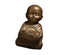 Tranquils Miniature Buddhist Monk Figurine Holder Tealight Space For Calm Ambiances Aesthetic Table Decors Tealight Holder Decors