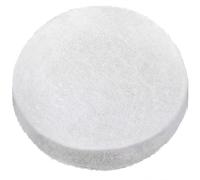 Tranqun 1 Pcs Fine Filter Water Polishing Pad Compatible with Fluval Fx4, Fx5, Fx6 7 x 7 x 1.38 Inches White Filter Media Canister Aquarium Water Polishing Pads