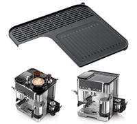 TranRantic Silicone Top Mat for Ninja Luxe ES601/ES701 Espresso Coffee Machine - Top Mat Protector for Ninja Luxe Cafe Accessories, Anti-Slip, Heat-Resistant & Waterproof (Black)
