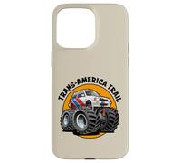 Trans-America Trail Retro Rally Car Offroad 4x4 Design Case for iPhone 15 Pro Max
