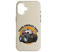 Trans-America Trail Retro Rally Car Offroad 4x4 Design Case for iPhone 16