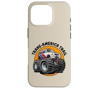 Trans-America Trail Retro Rally Car Offroad 4x4 Design Case for iPhone 16 Pro
