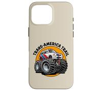 Trans-America Trail Retro Rally Car Offroad 4x4 Design Case for iPhone 16 Pro Max