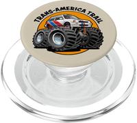 Trans-America Trail Retro Rally Car Offroad 4x4 Design PopSockets PopGrip for MagSafe